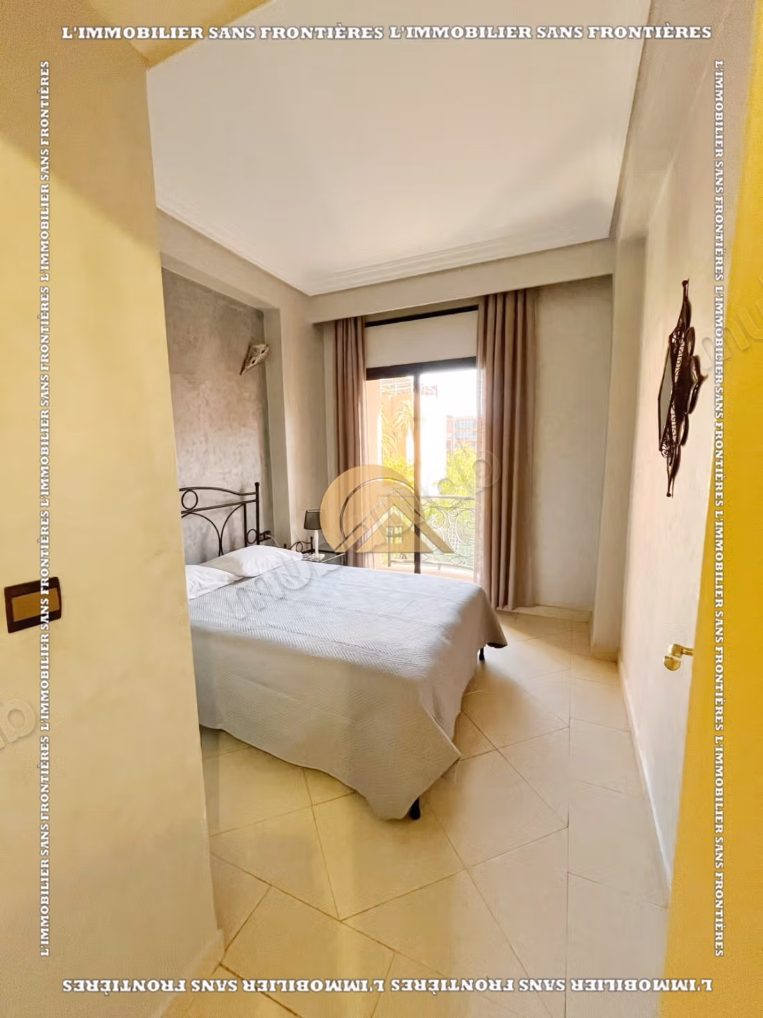 Appartement meublé à louer à Guéliz, Marrakech — 83 m²