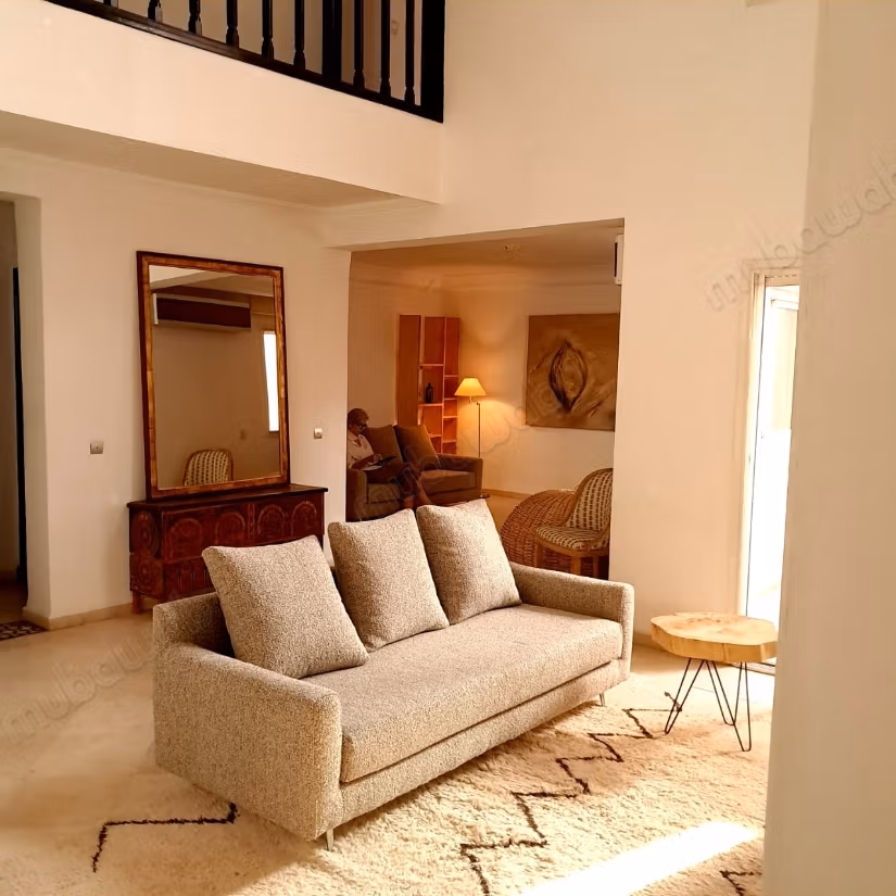 Duplex moderno con 2 camere nel cuore di Gueliz