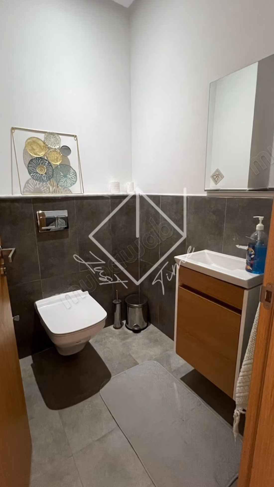 Appartement S2 non meublé à louer à riadh landalou