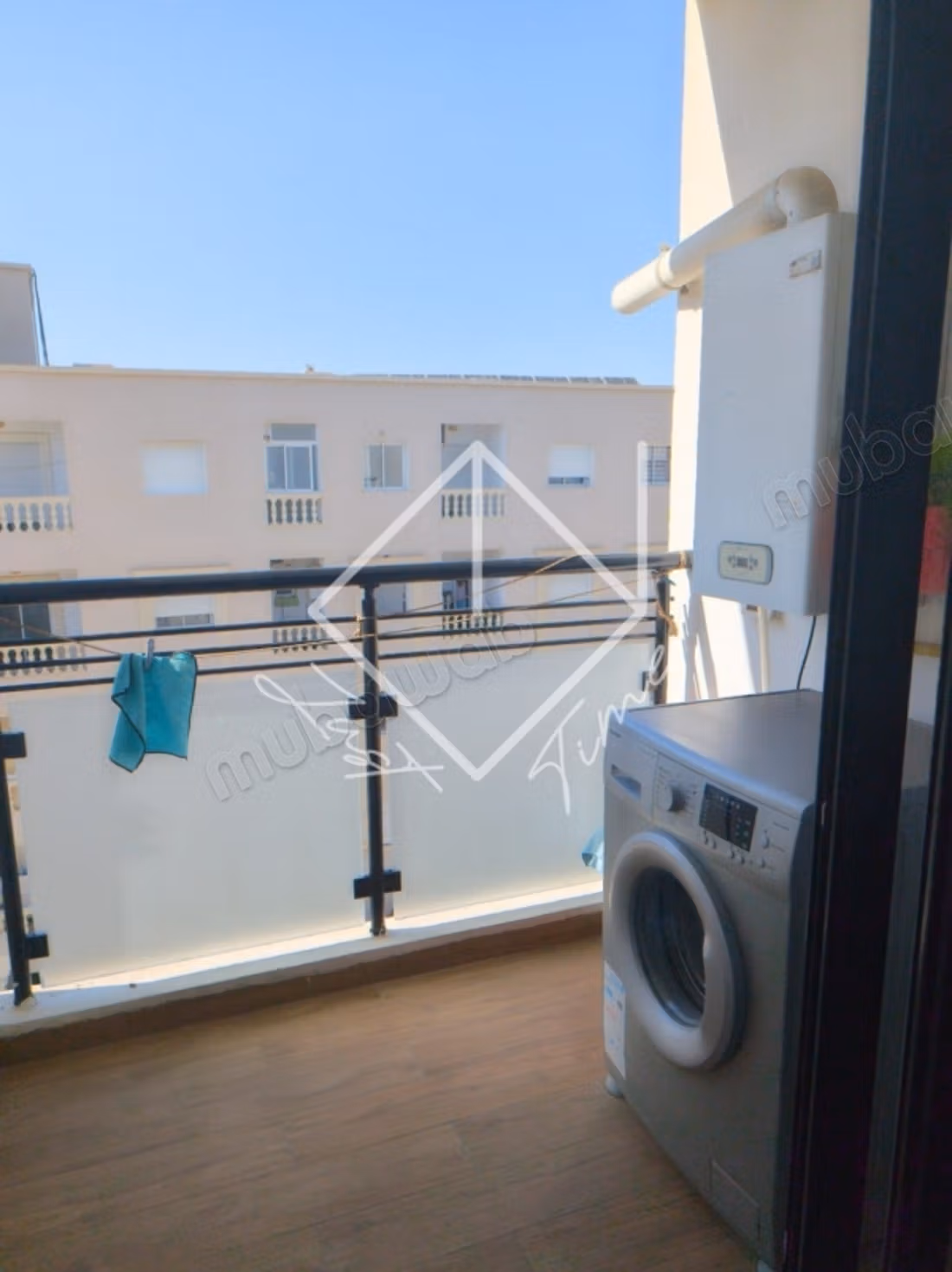 Appartement S2 non meublé à louer à riadh landalou