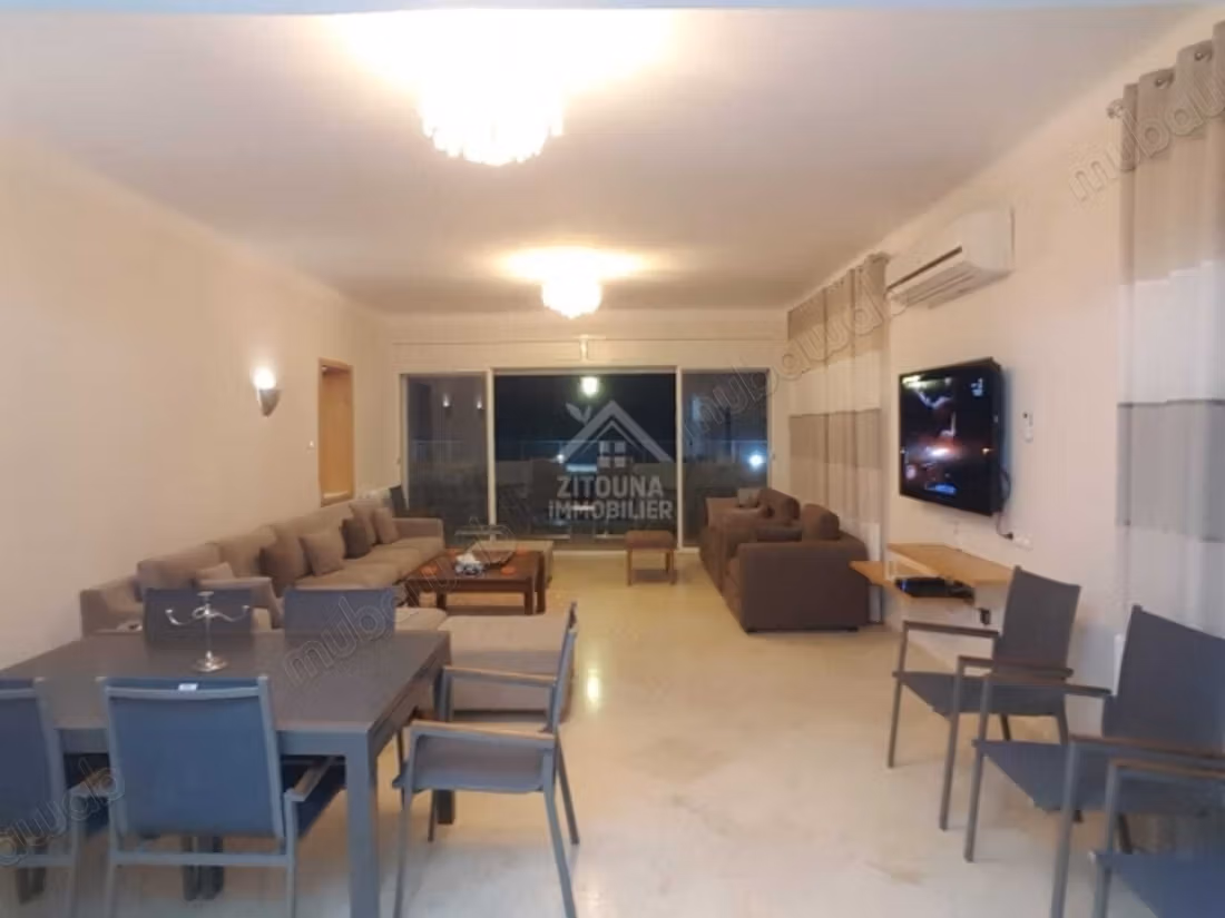 For rent a furnished villa in Gammarth