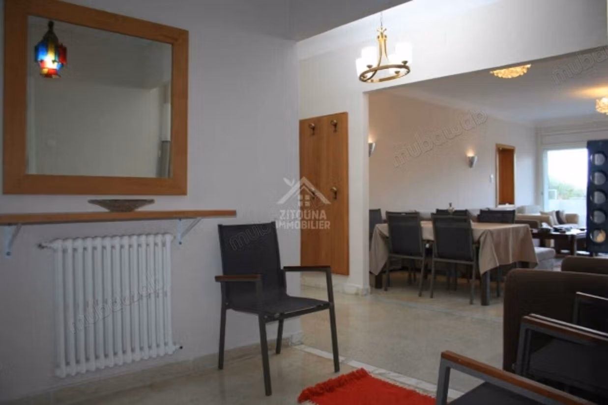 For rent a furnished villa in Gammarth
