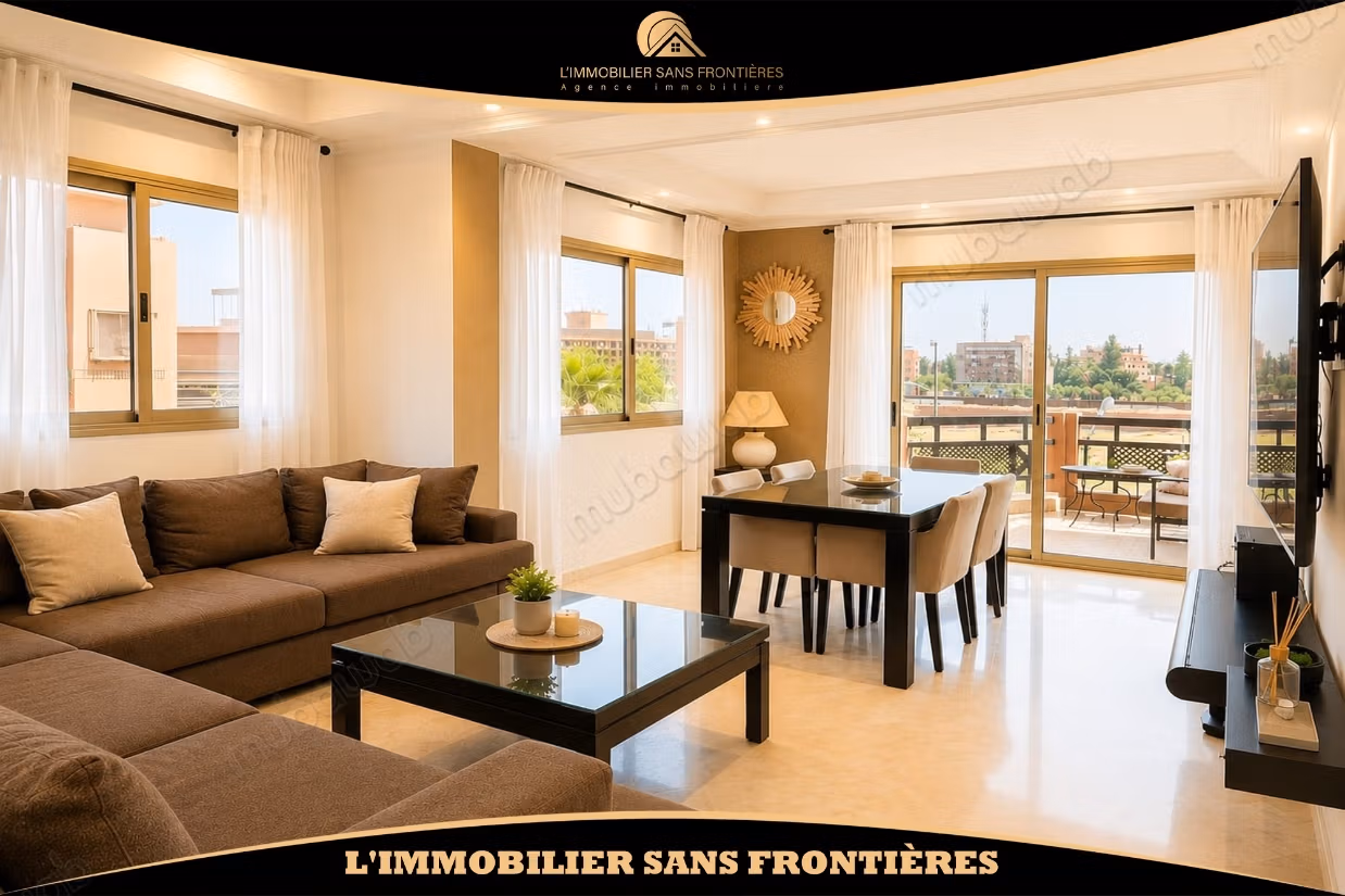 Appartement lumineux à louer à Hivernage — 87 m²