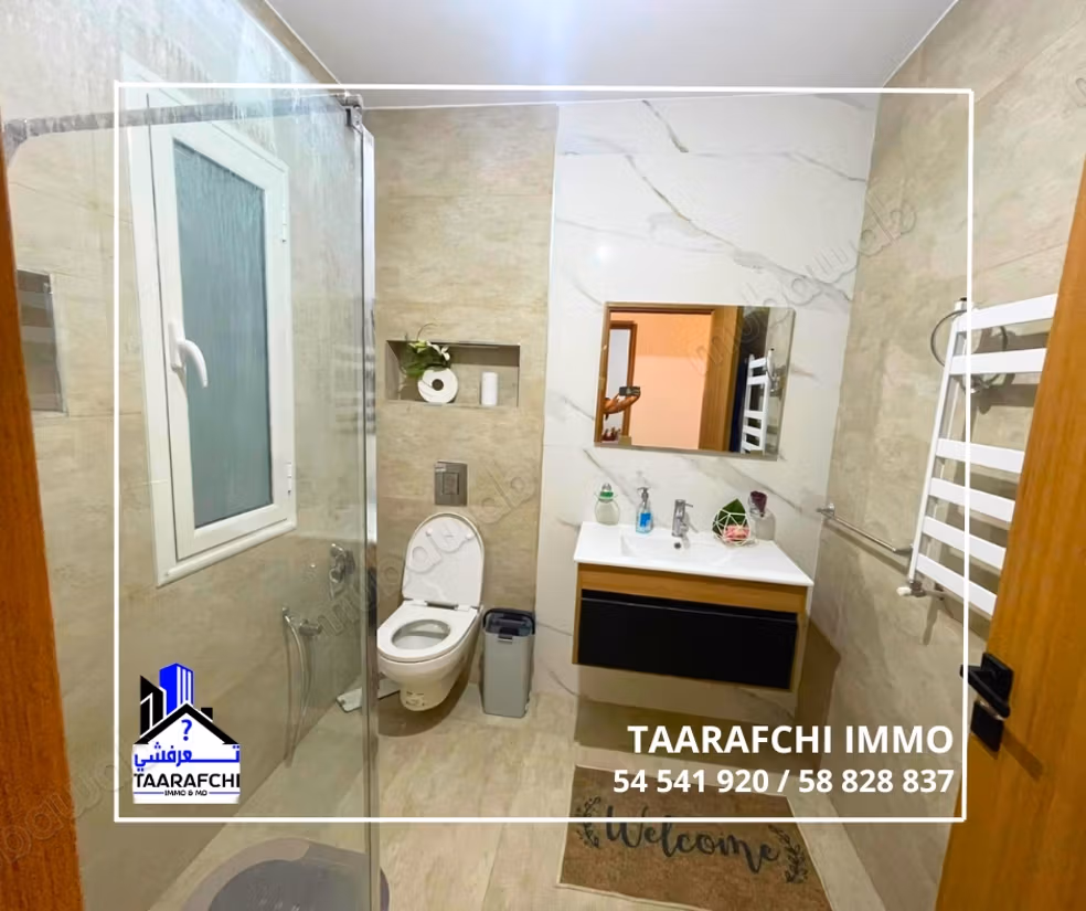 A vendre appartement S2 Hammamet Nord AM081: