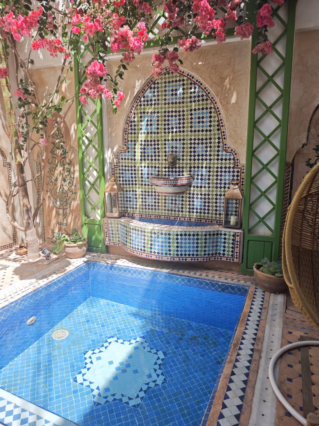 Charmant Riad authentique 114 m2/sol 
Est medina