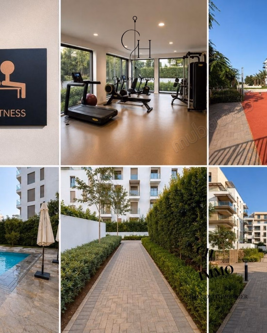 Location appartement vide moderne