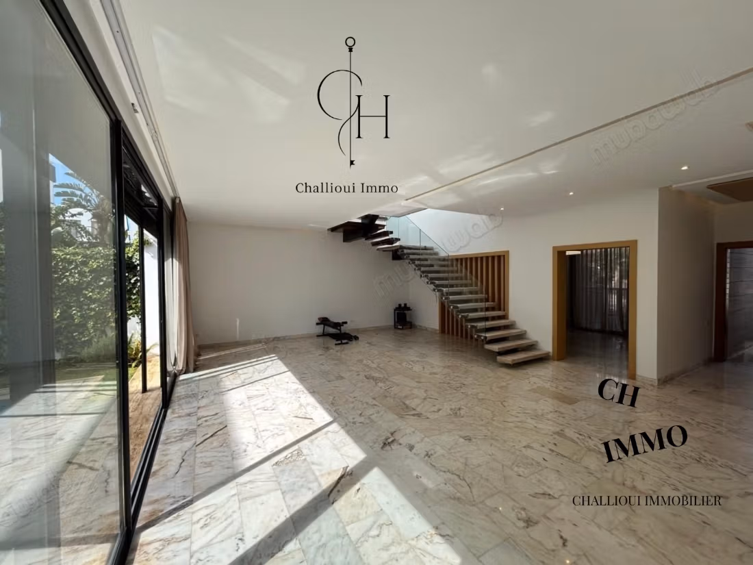 Vente villa moderne à hahroura
