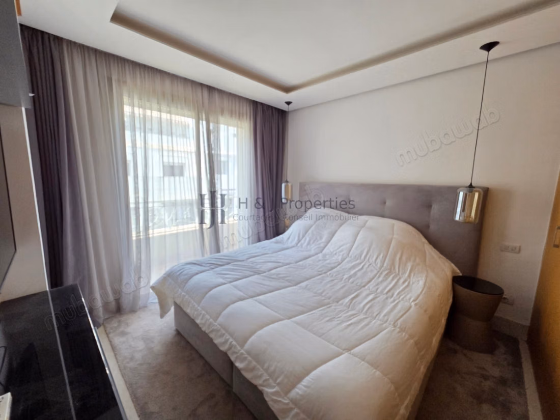 Apppartement meublé de 82m² – 2 chambres