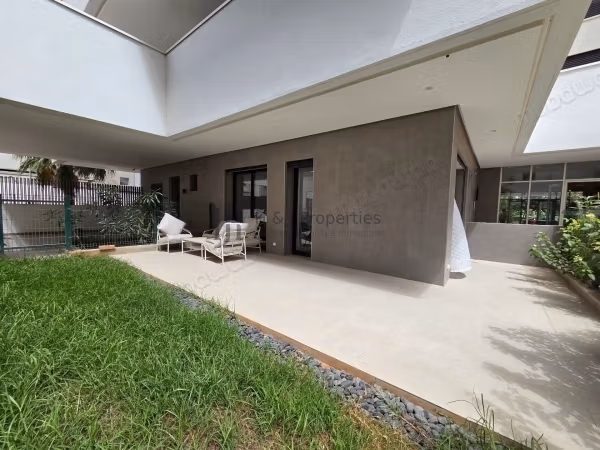 T2 meublé 105m² 1 chambre jardin et terrasse