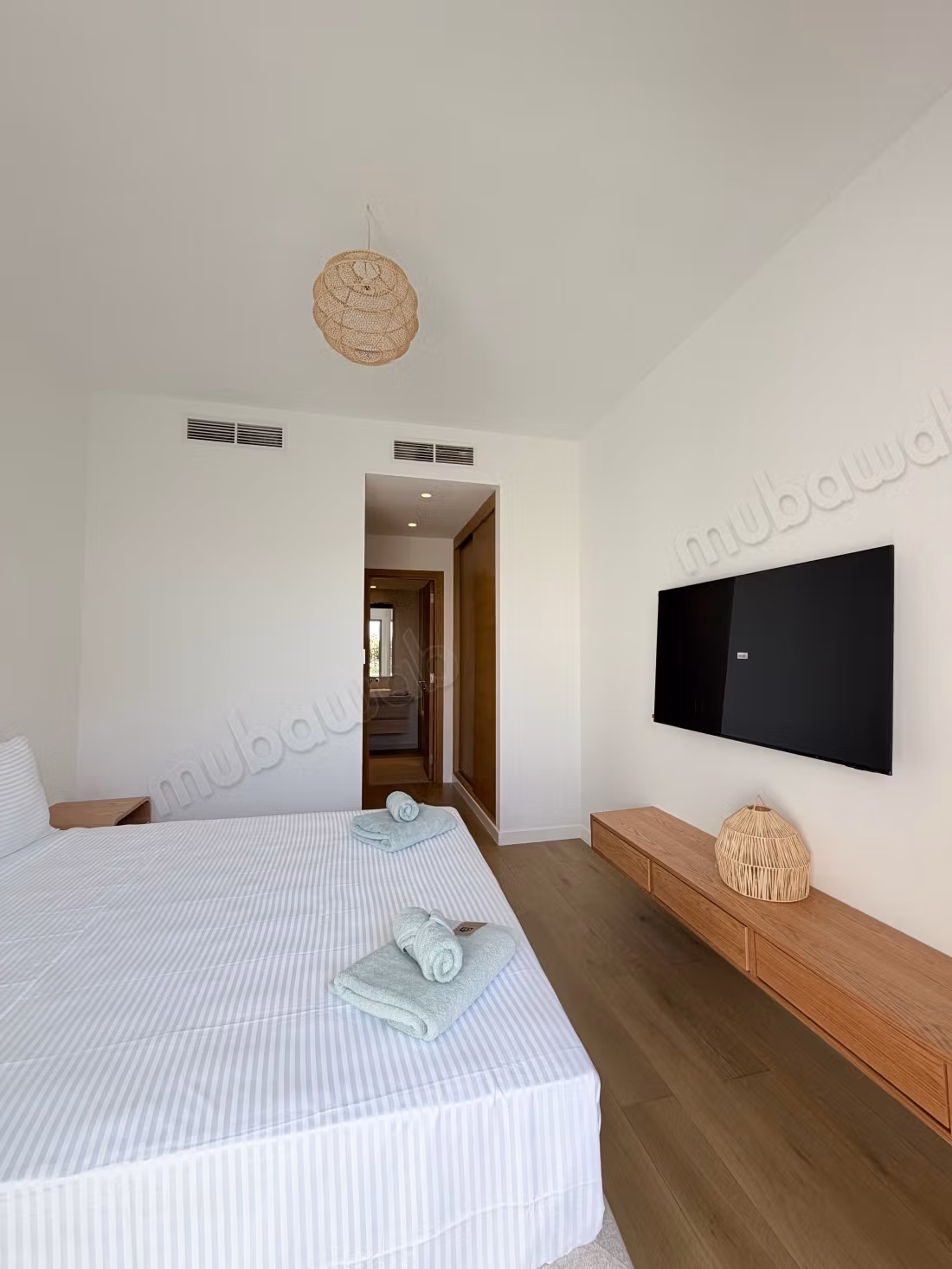 Apartment location at Marina Bay Tangier two bedrooms with pool in the residence