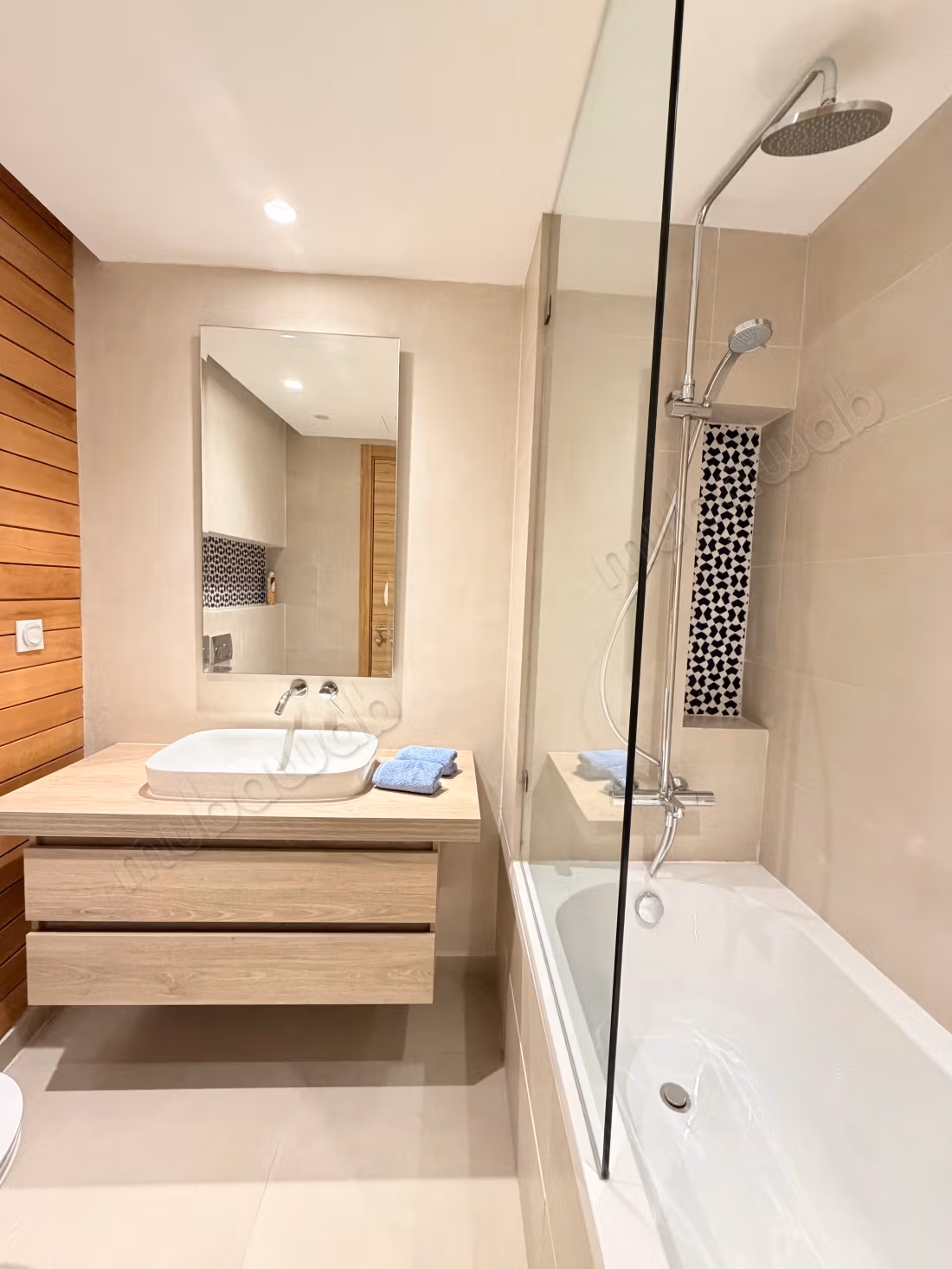 Apartment location at Marina Bay Tangier two bedrooms with pool in the residence