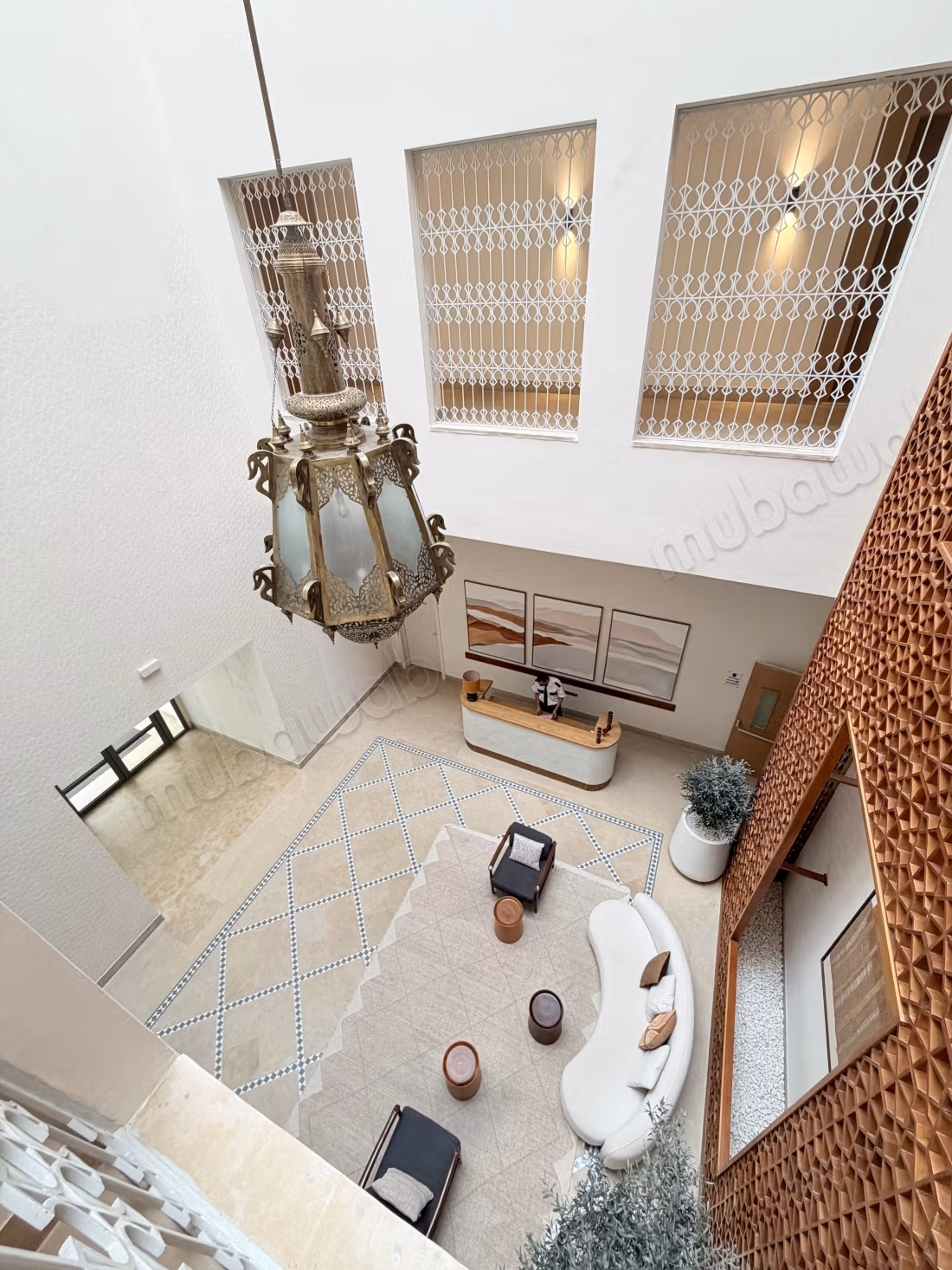 Apartment location at Marina Bay Tangier two bedrooms with pool in the residence