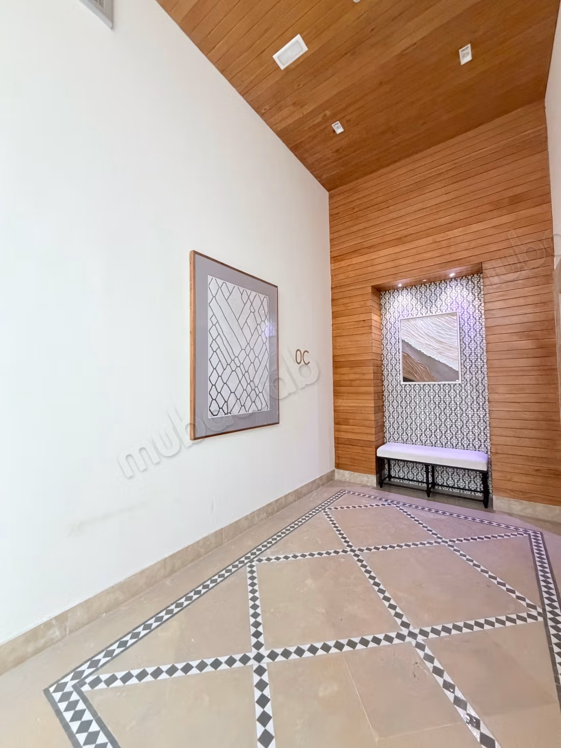 Apartment location at Marina Bay Tangier two bedrooms with pool in the residence