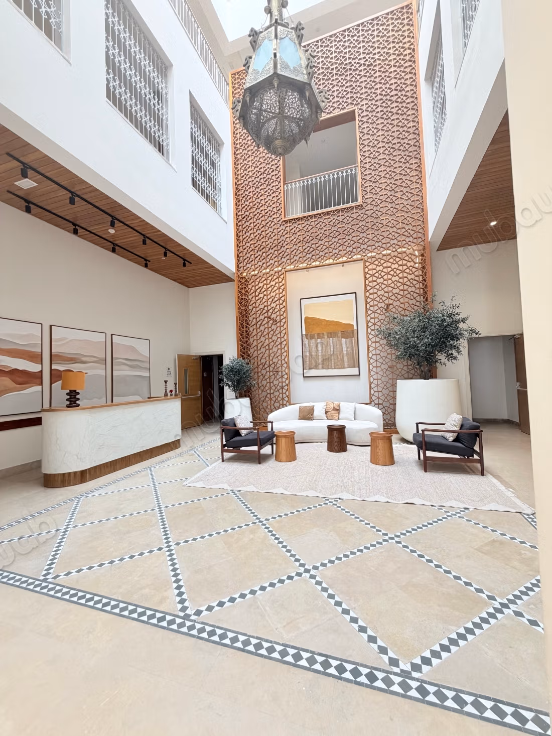 Apartment location at Marina Bay Tangier two bedrooms with pool in the residence