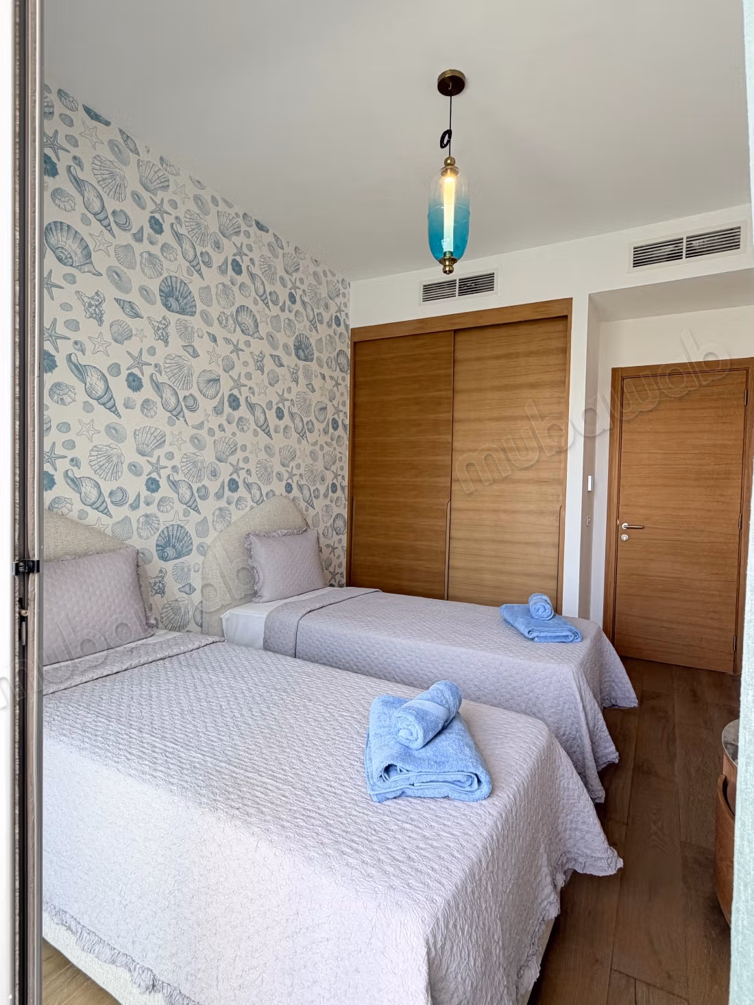Apartment location at Marina Bay Tangier two bedrooms with pool in the residence