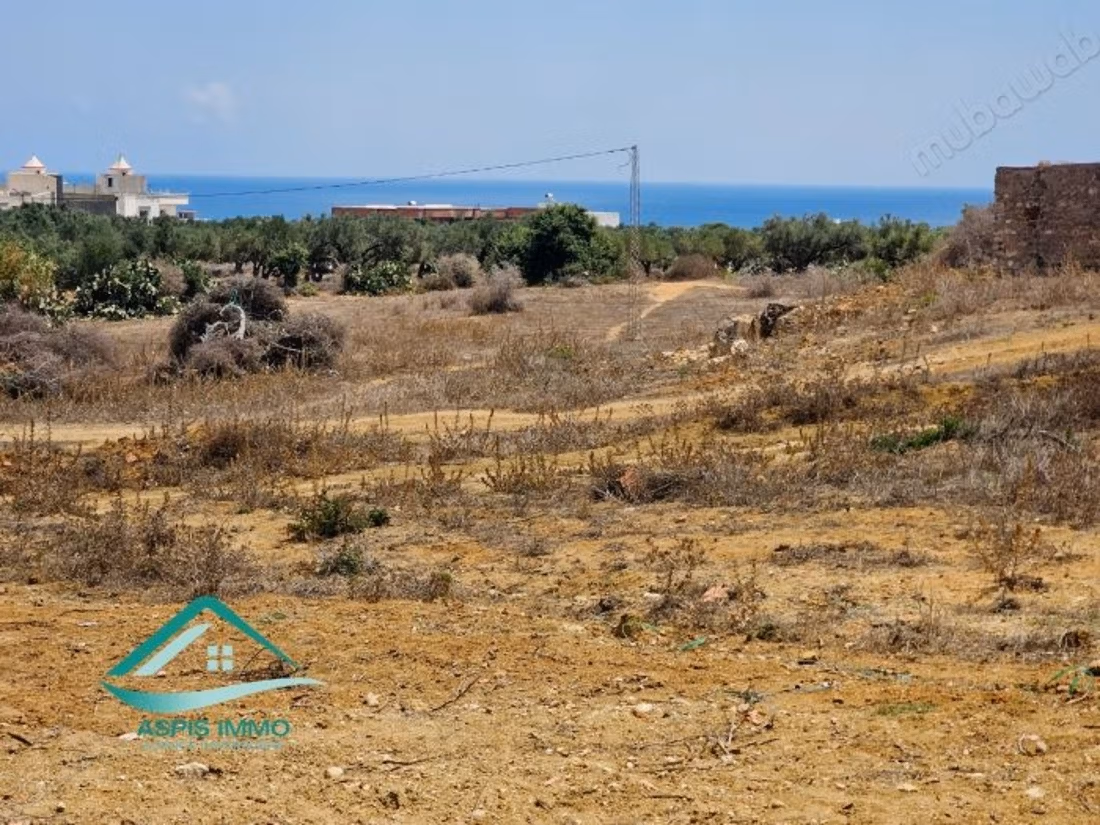 Land 2000 m² on a hill in Ezzahra