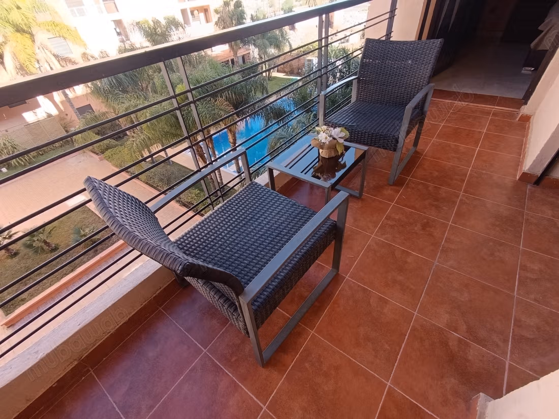 Bell'appartamento con piscina a Gueliz MARRAKECH