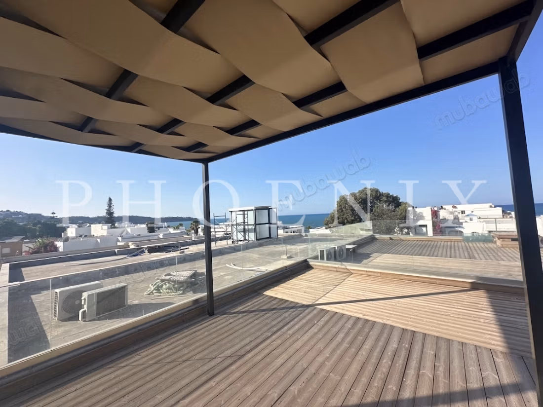 Furnished Duplex S3 with Swimming Pool in La Marsa