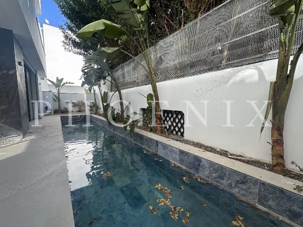Duplex S3 arredato con piscina a La Marsa