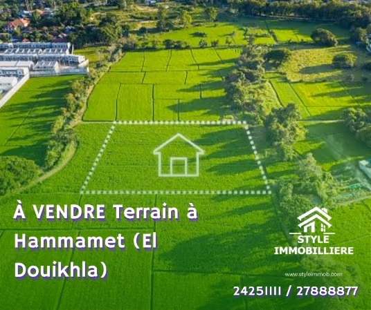 FOR SALE – Land in Hammamet – El Douikhla