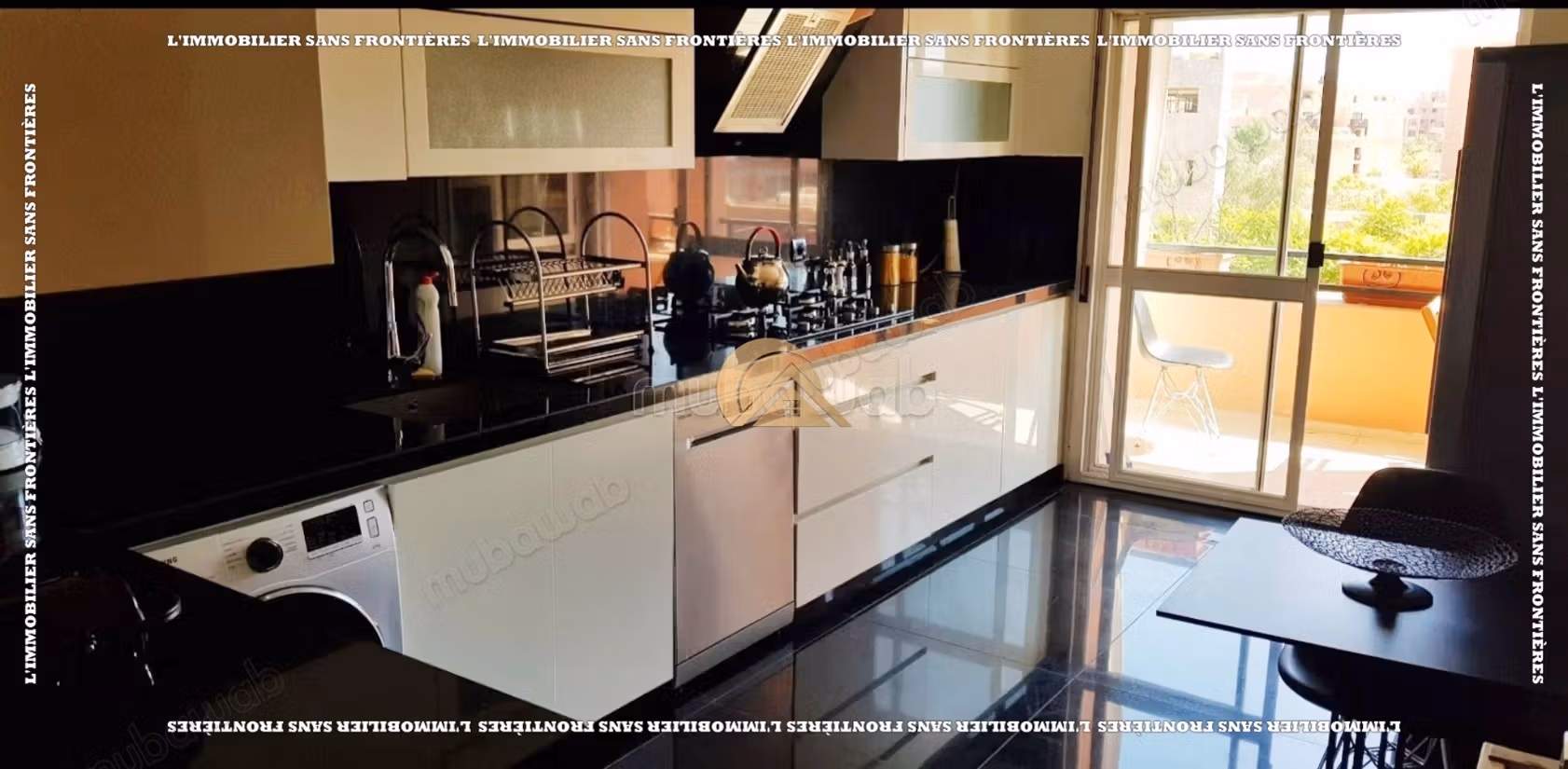 Appartamento arredato di 204 m² in affitto a Hivernage - 3 camere da letto