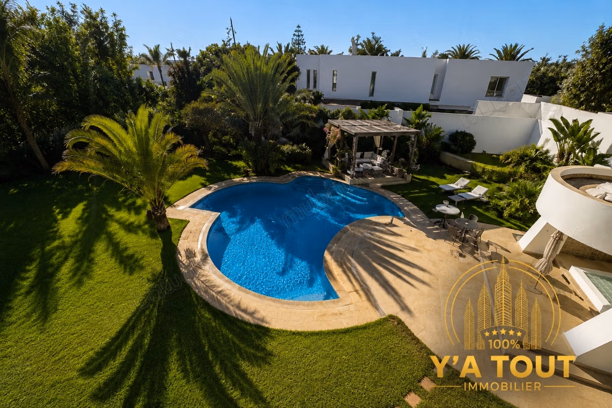 Gemeubileerde villa te huur - Souissi, Rabat