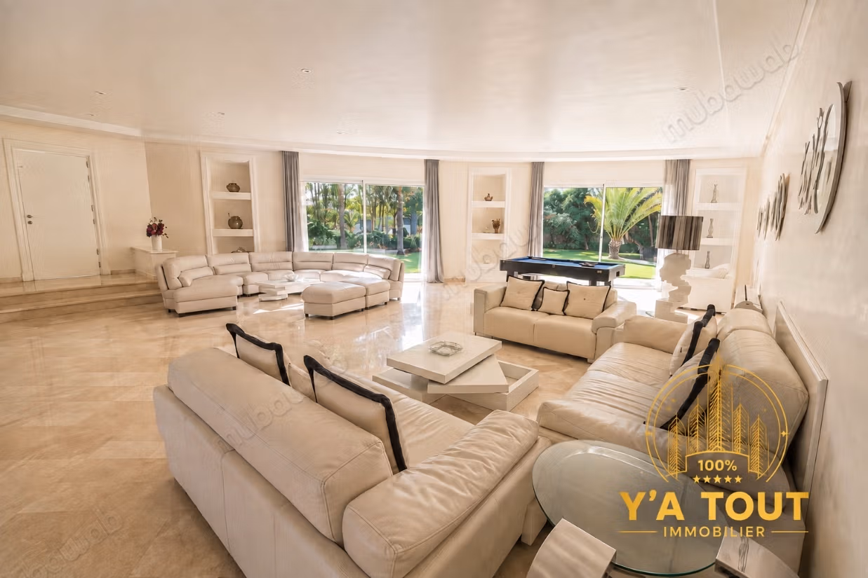 Gemeubileerde villa te huur - Souissi, Rabat