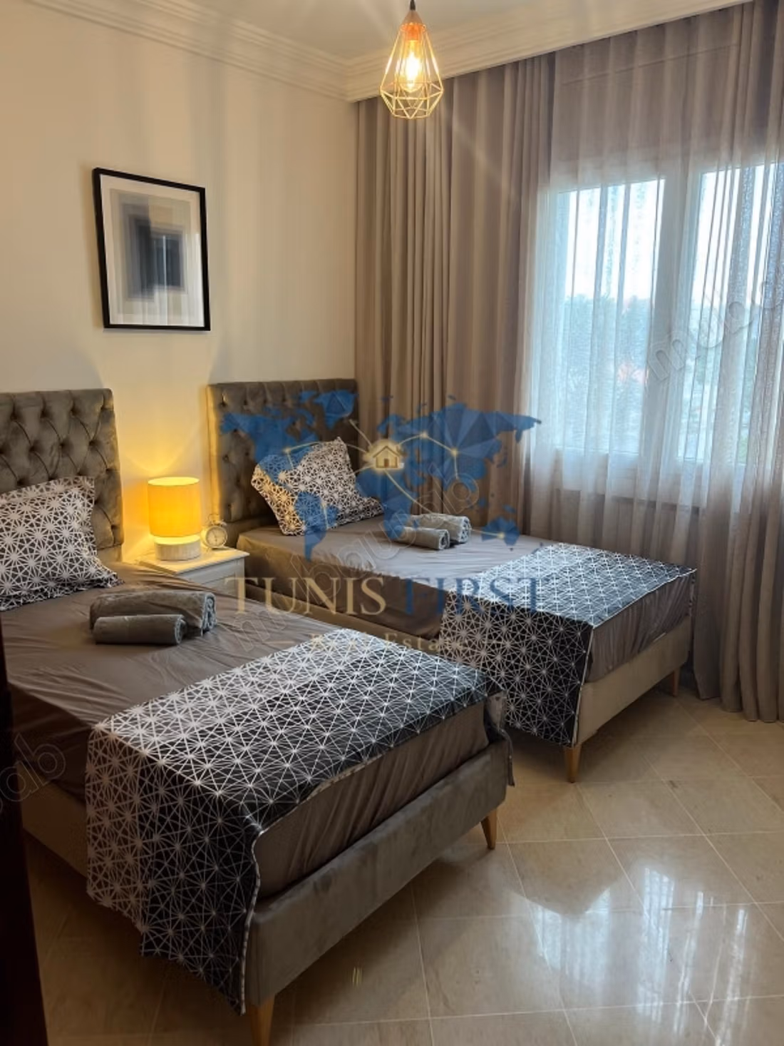 A Louer Appartement S3 Meublé à La Marsa