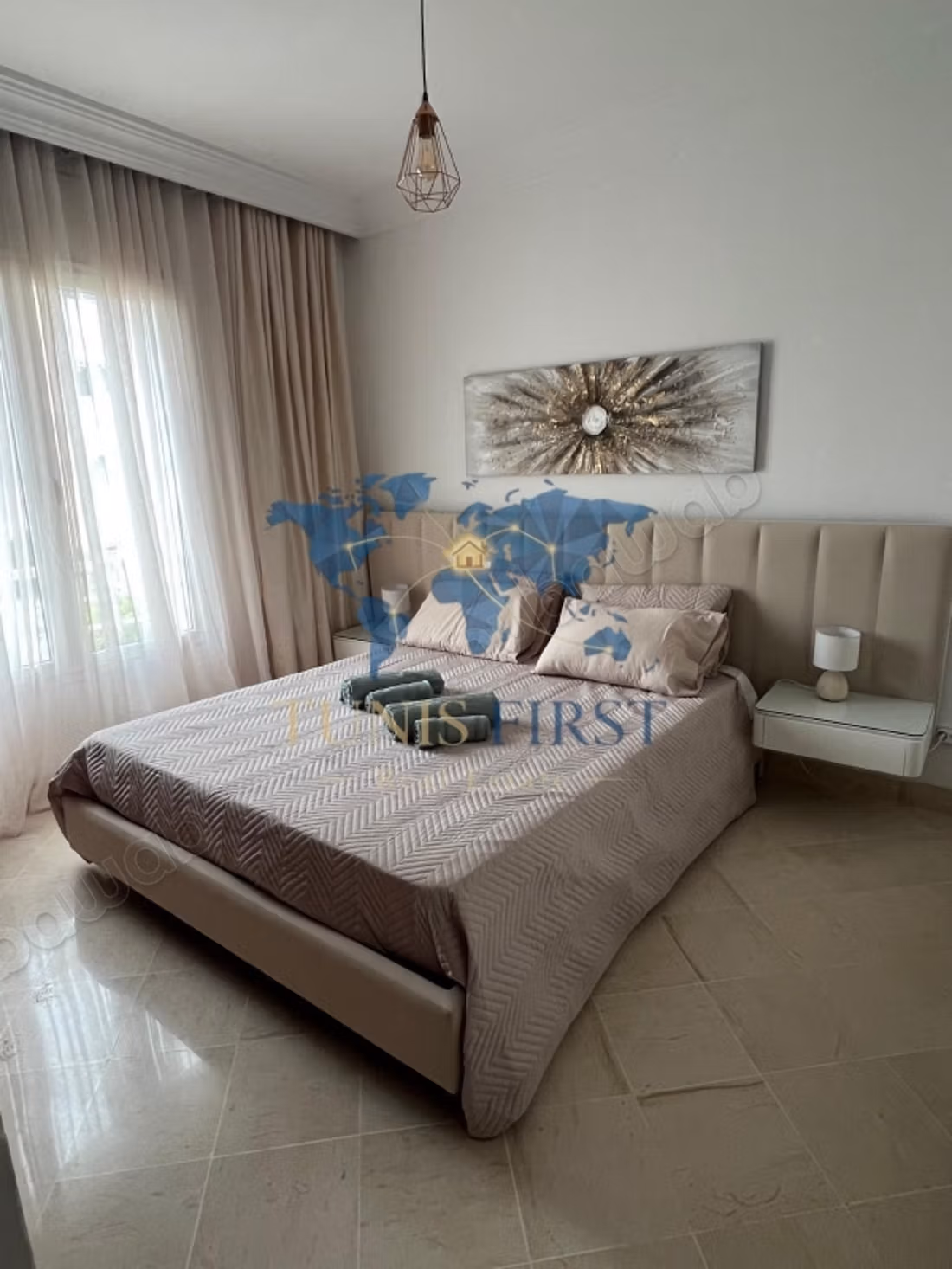 A Louer Appartement S3 Meublé à La Marsa