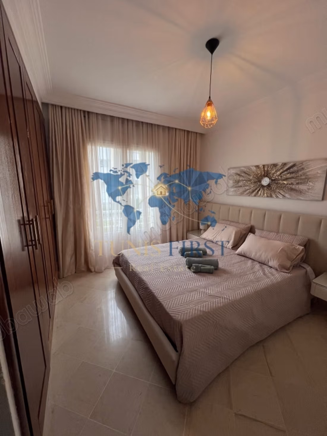 A Louer Appartement S3 Meublé à La Marsa