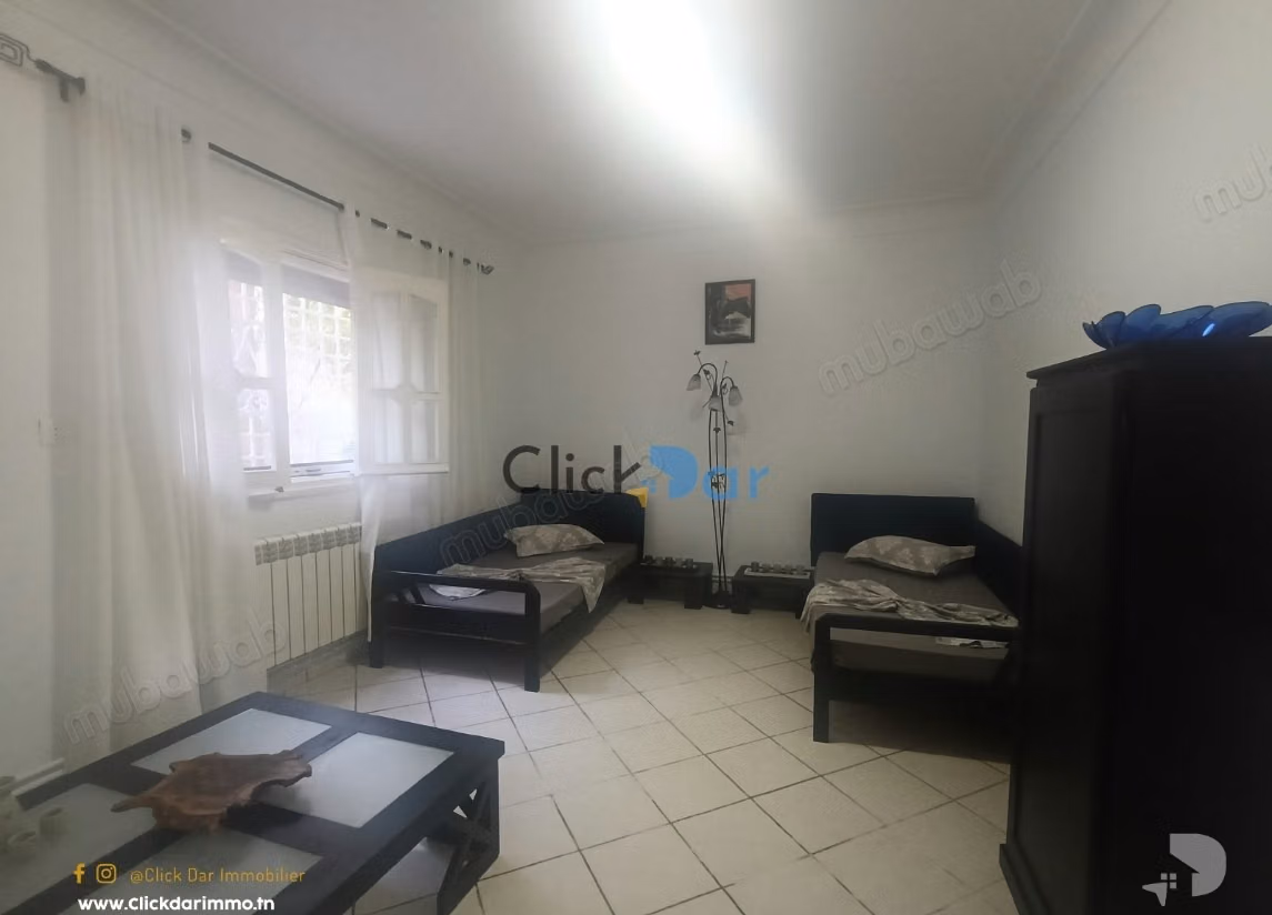 Appartement S2 RDC location annuelle Hammamet