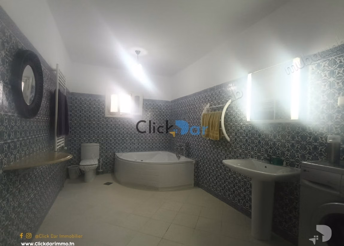 Appartement S2 RDC location annuelle Hammamet