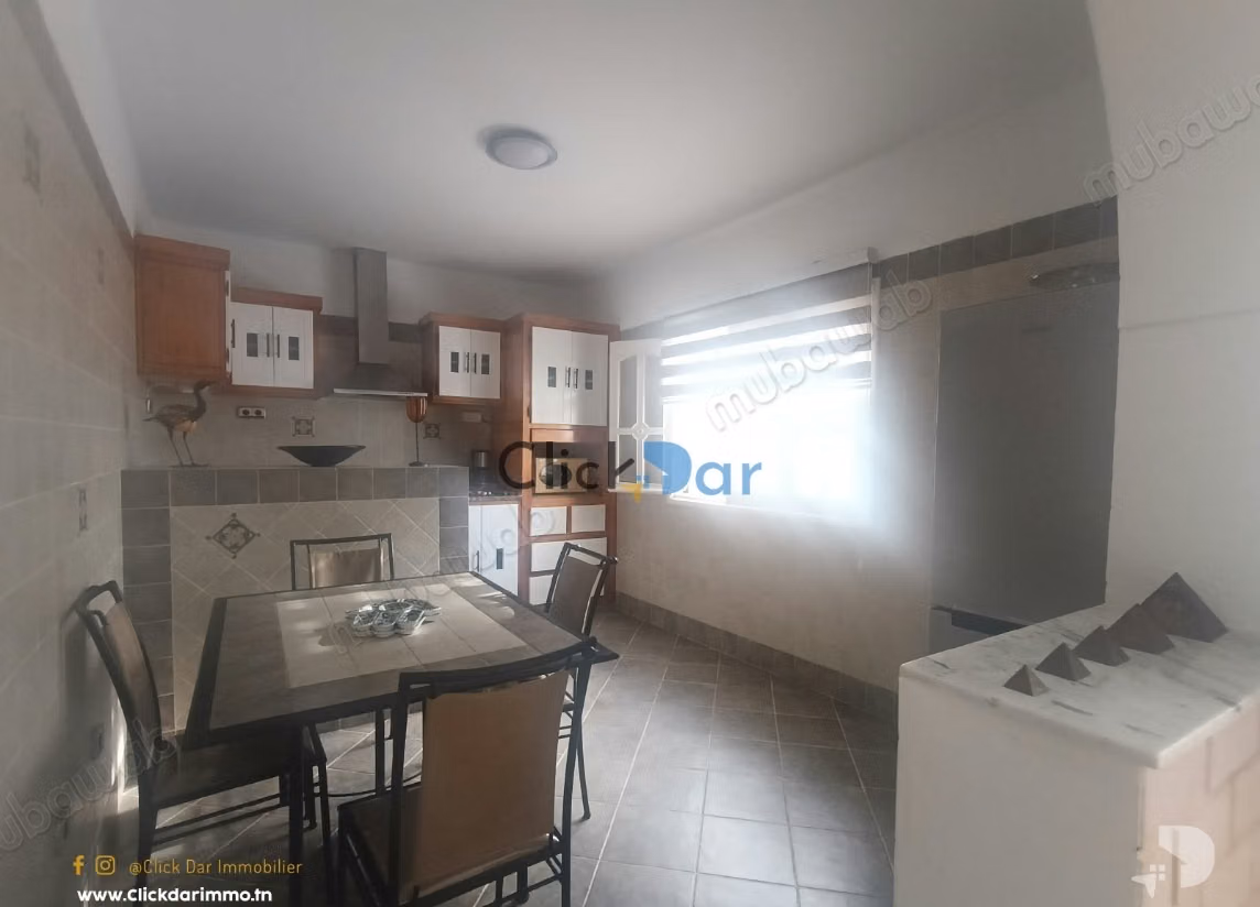 Appartement S2 RDC location annuelle Hammamet