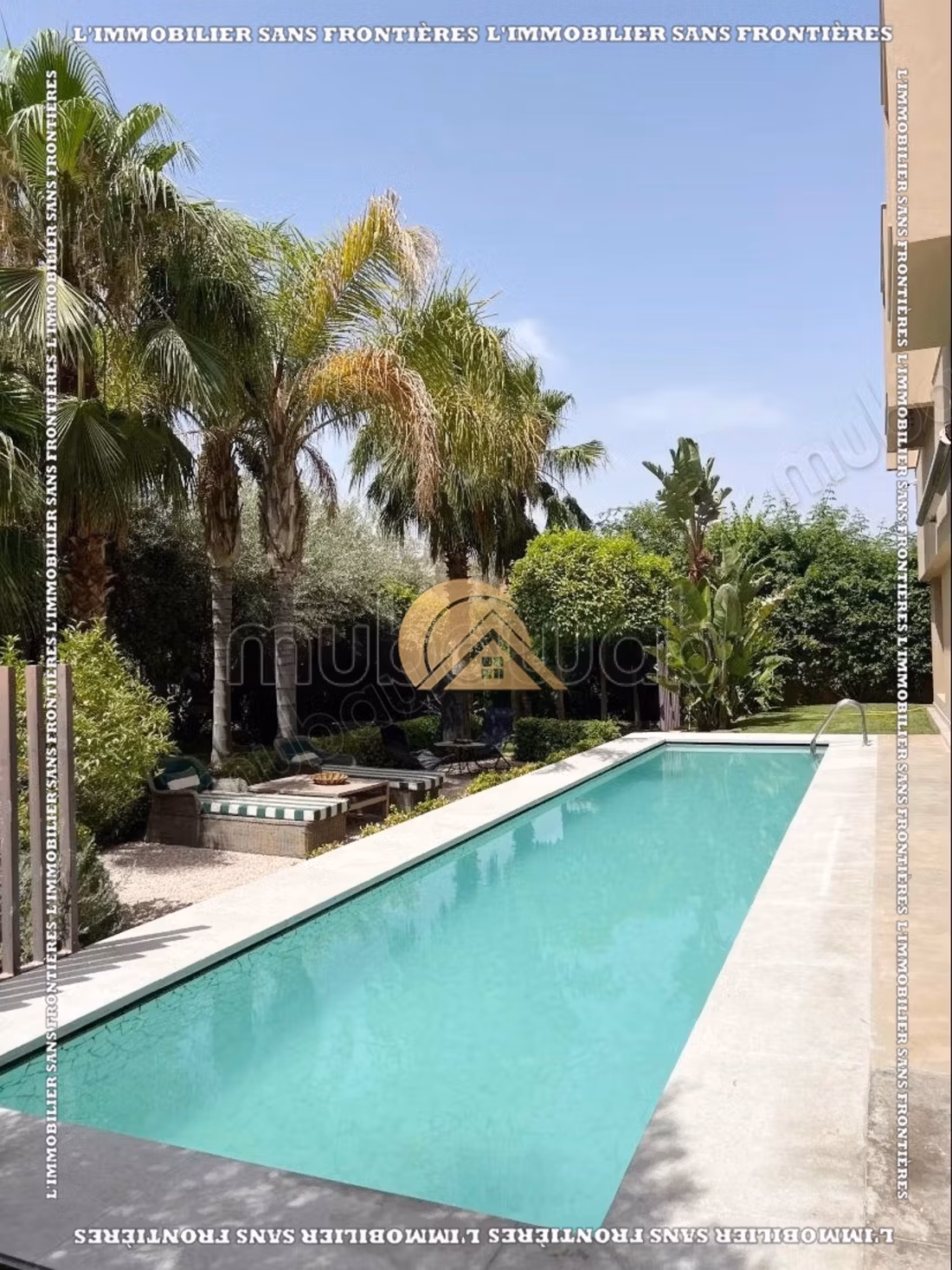 Villa arredata di lusso in affitto ad Amelkis con piscina privata