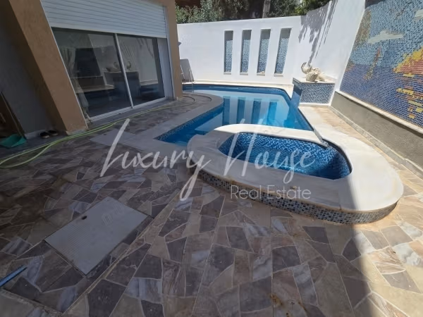 Villa S4 with pool and garden in Ain Zaghouan