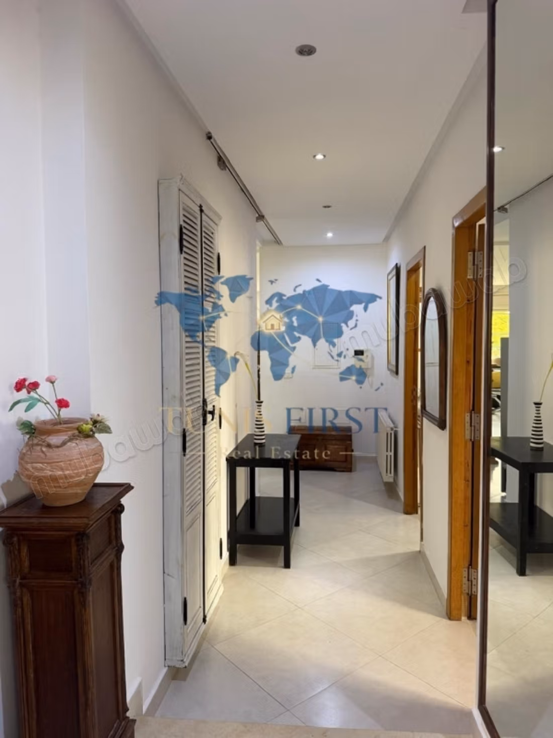 A Louer Étage Villa S3 Meublé à La Marsa