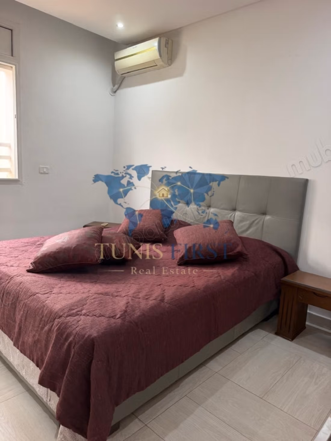 A Louer Étage Villa S3 Meublé à La Marsa