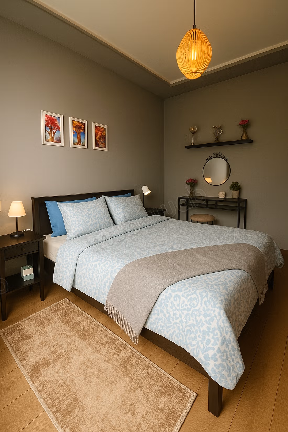 Apartments for rent. 2 comfortable rooms. Residence with caretaker, general air conditioning