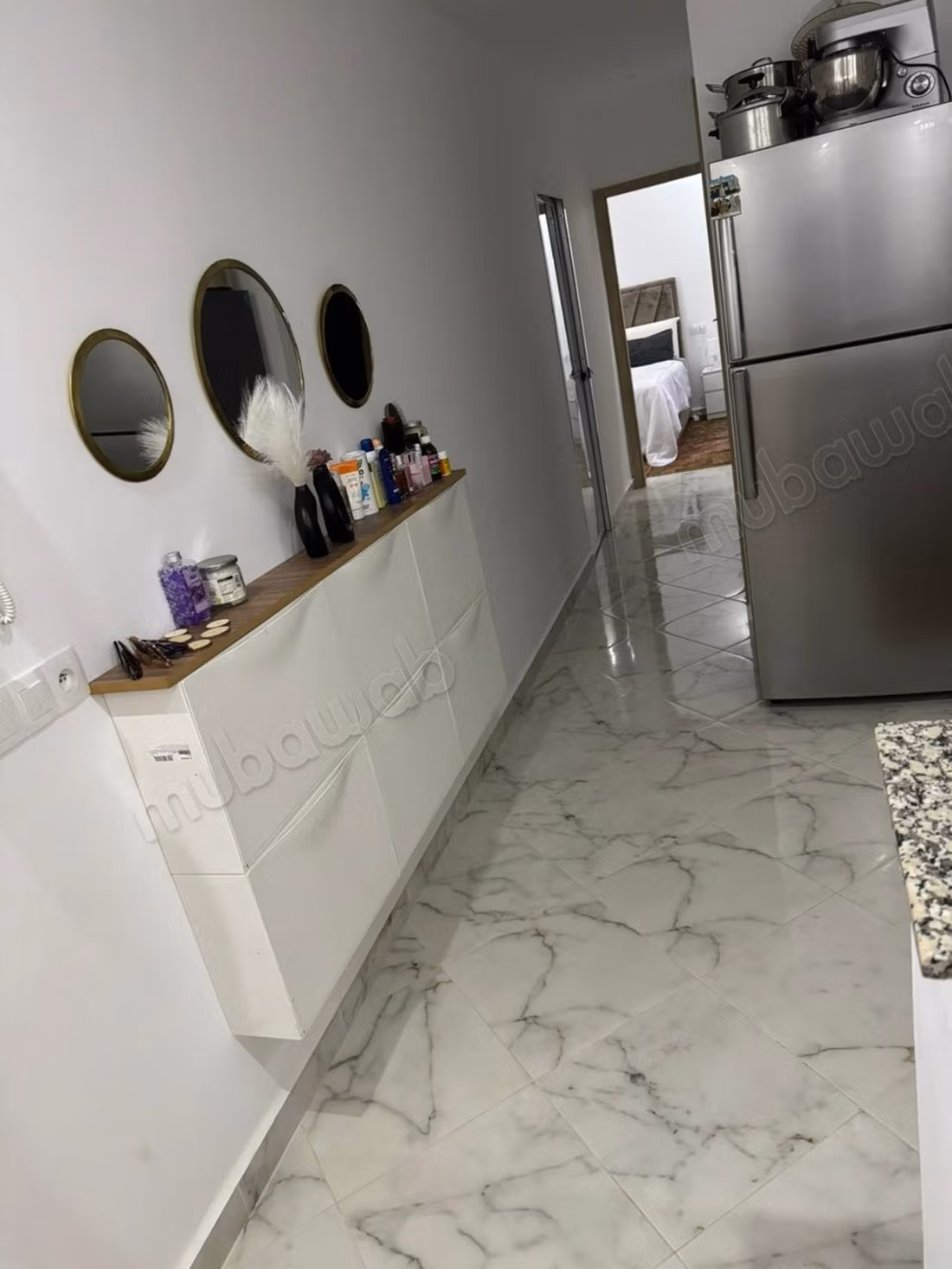 Appartement te huur in M'Diq. 2 grote kamers. Gemeubileerd