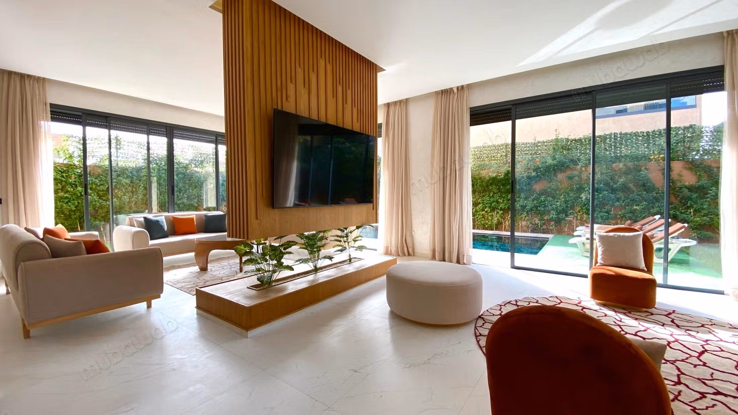 Villa contemporanea con piscina, Marrakech