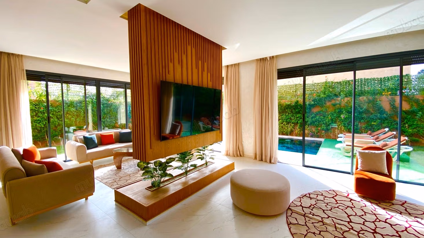 Villa contemporanea con piscina, Marrakech