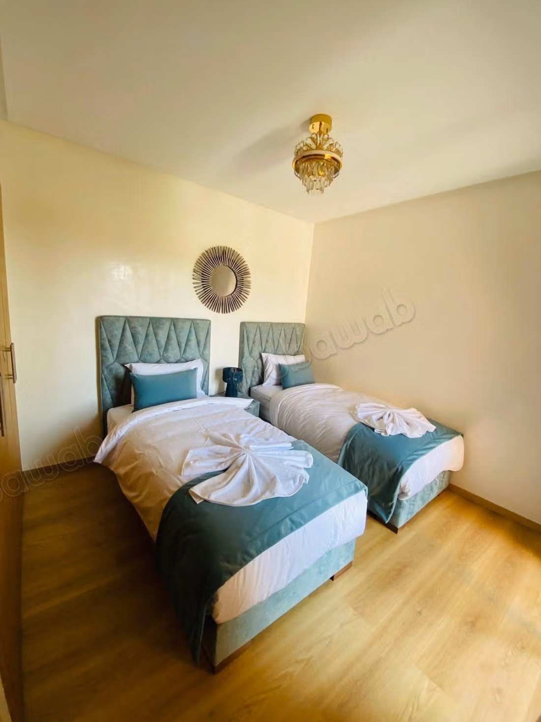 Bell'appartamento in affitto ad Agdal. Superficie di 98 m². Ben arredato