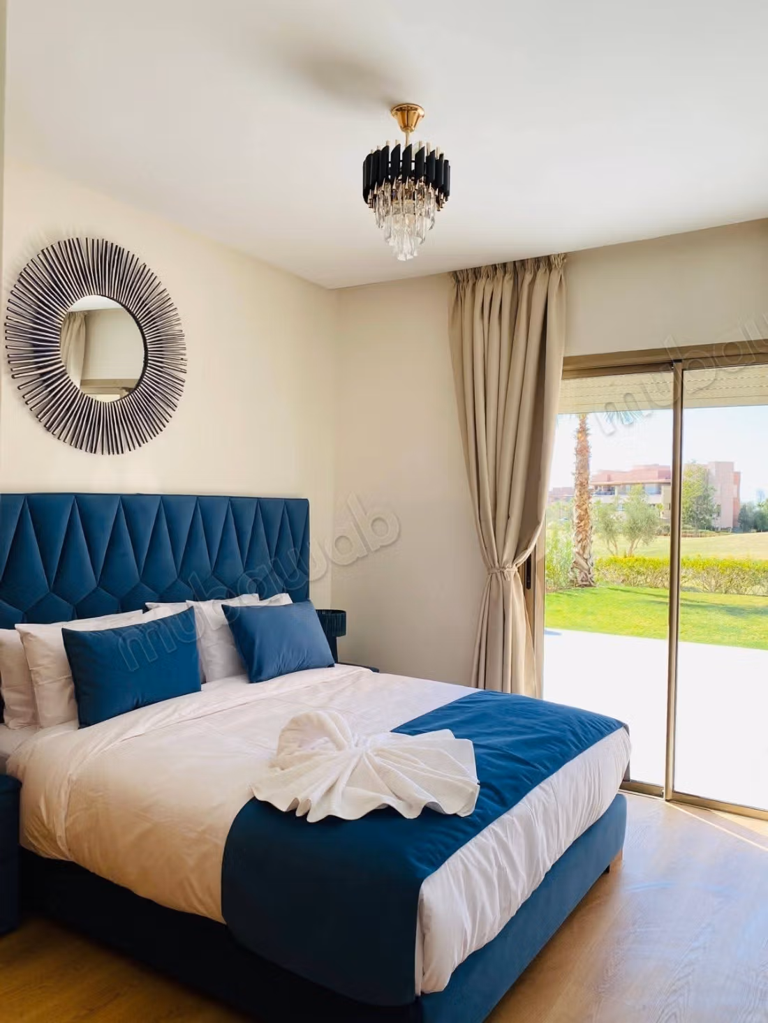 Bell'appartamento in affitto ad Agdal. Superficie di 98 m². Ben arredato