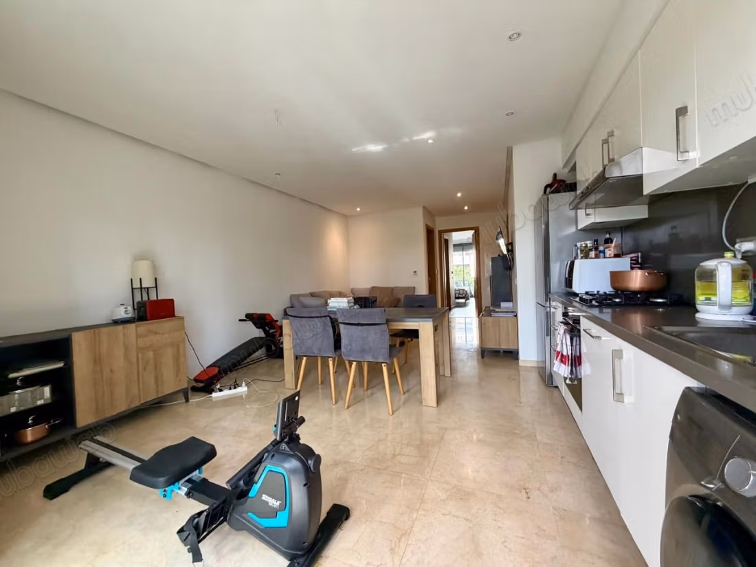 Apartamento T2 Amueblado en alquiler en Orangeraie Souissi