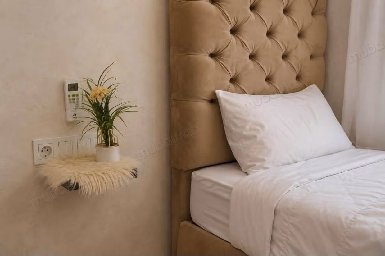 Apartment rental in Gueliz. 2 cozy bedrooms. Traditional lounge and satellite system