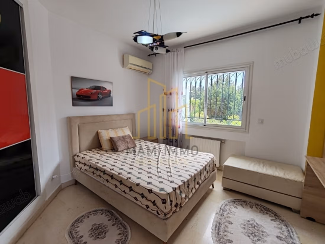 A louer une belle villa meublée La Marsa – Cité Les Pins