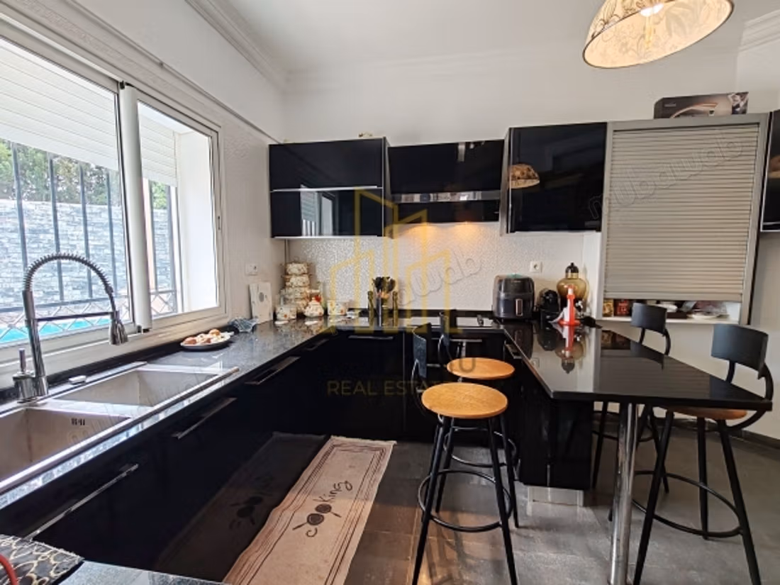 A louer une belle villa meublée La Marsa – Cité Les Pins
