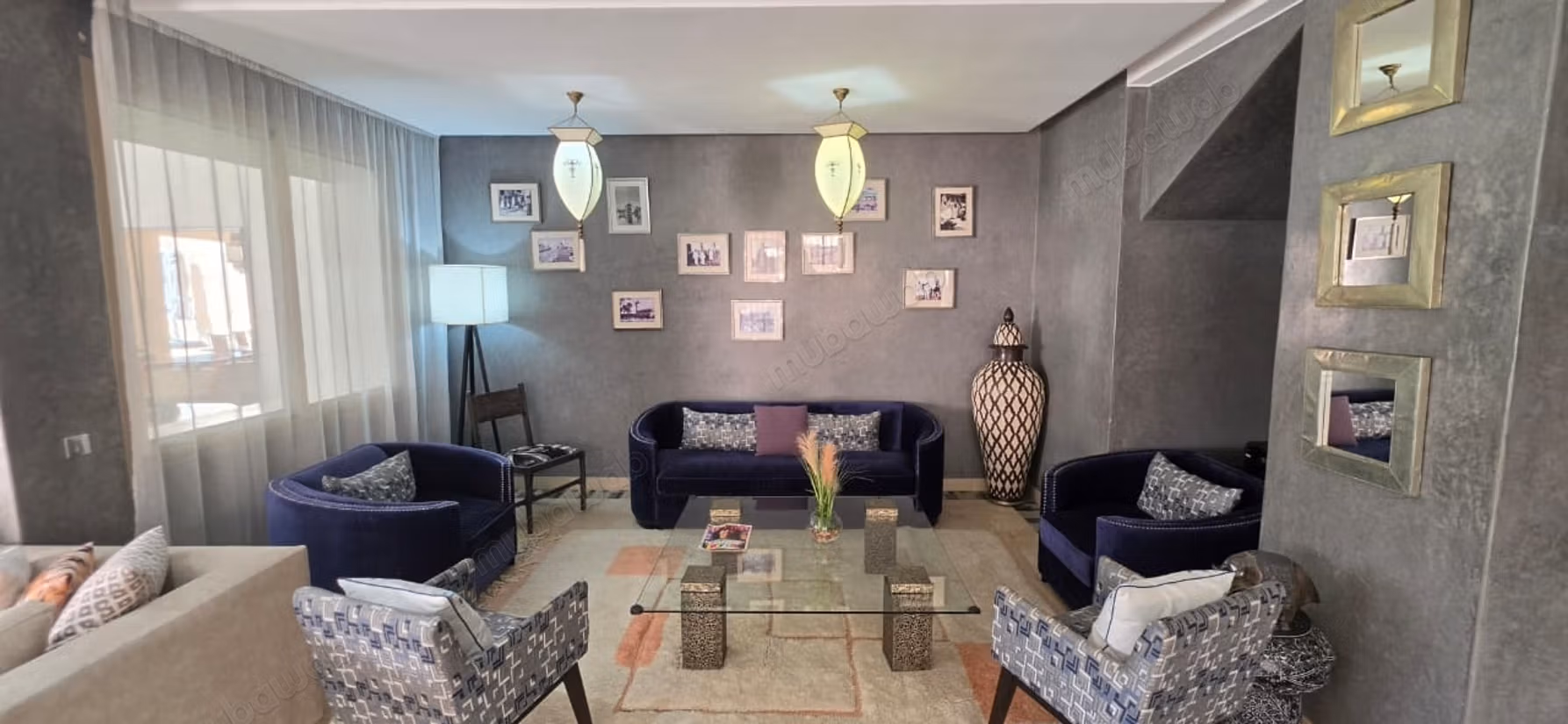 Moderne villa met uitzicht op de golf van Marrakech