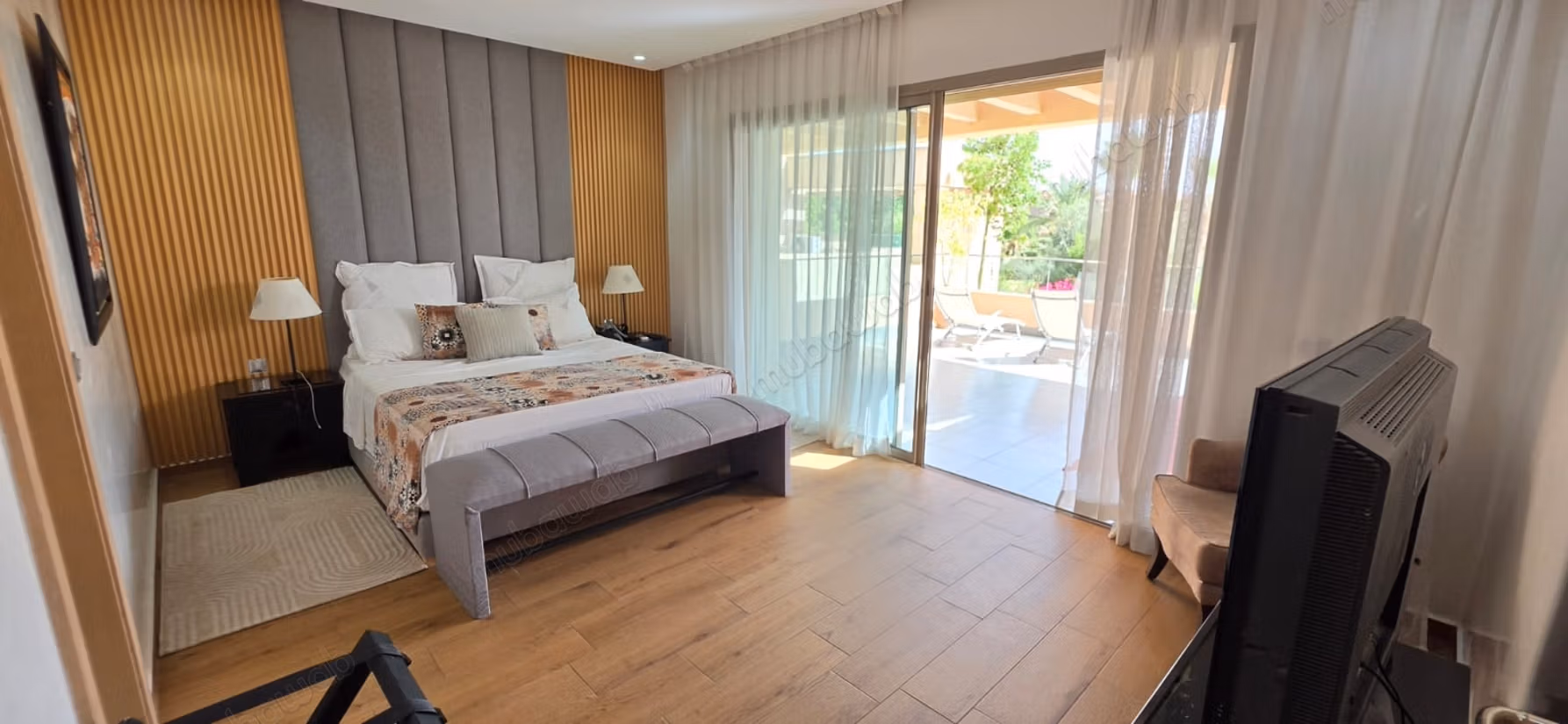 Moderne villa met uitzicht op de golf van Marrakech