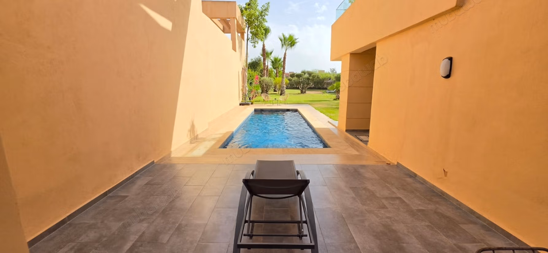 Moderne villa met uitzicht op de golf van Marrakech